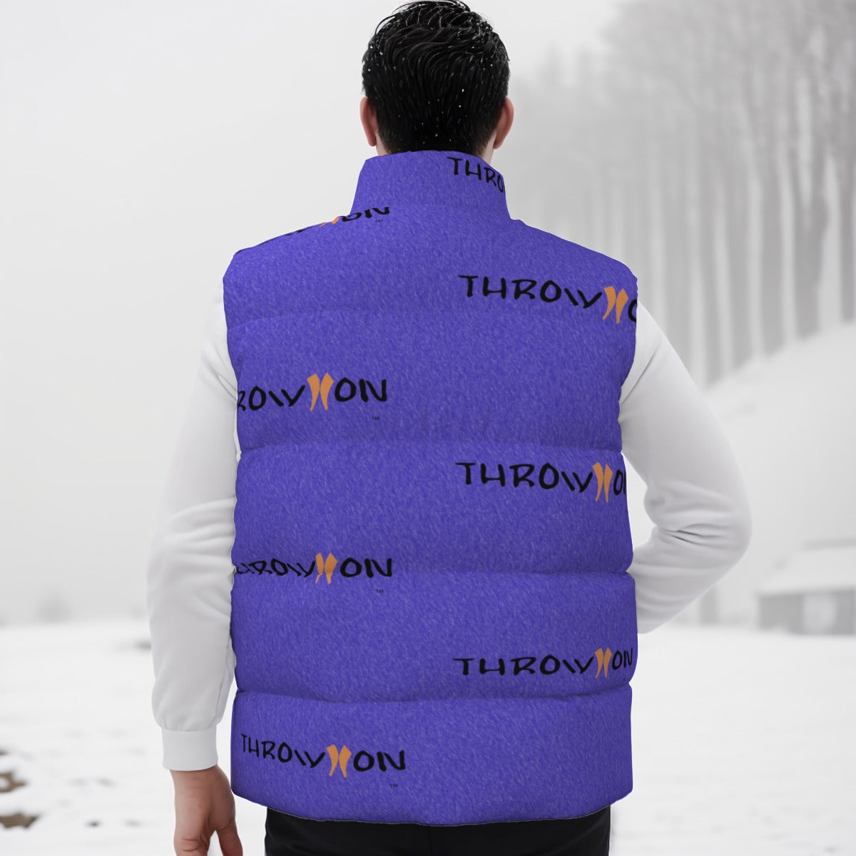 All-Over Print Unisex Down Vest