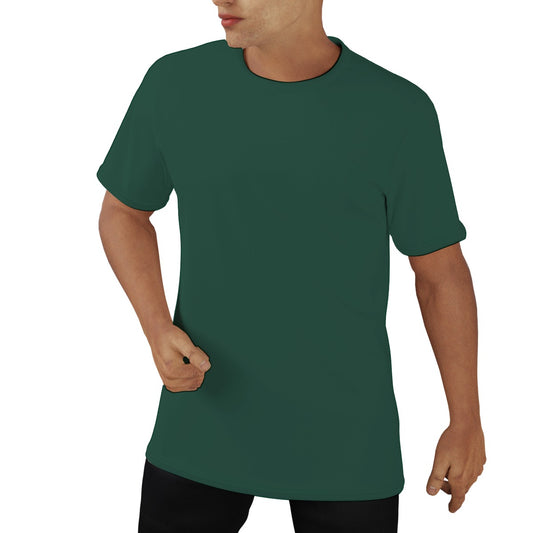 Throw On Dark Green Men's O-Neck T-Shirt