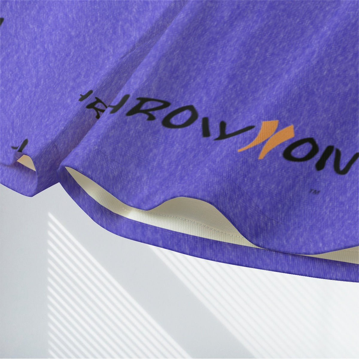 Throw On Purple Unisex Straight Casual Short | 245GSM Cotton