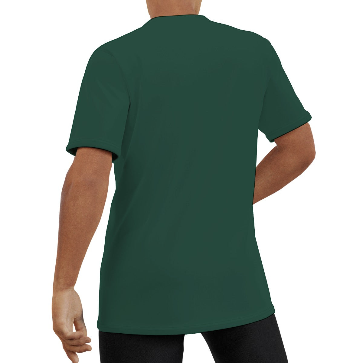 Throw On Dark Green Men's O-Neck T-Shirt