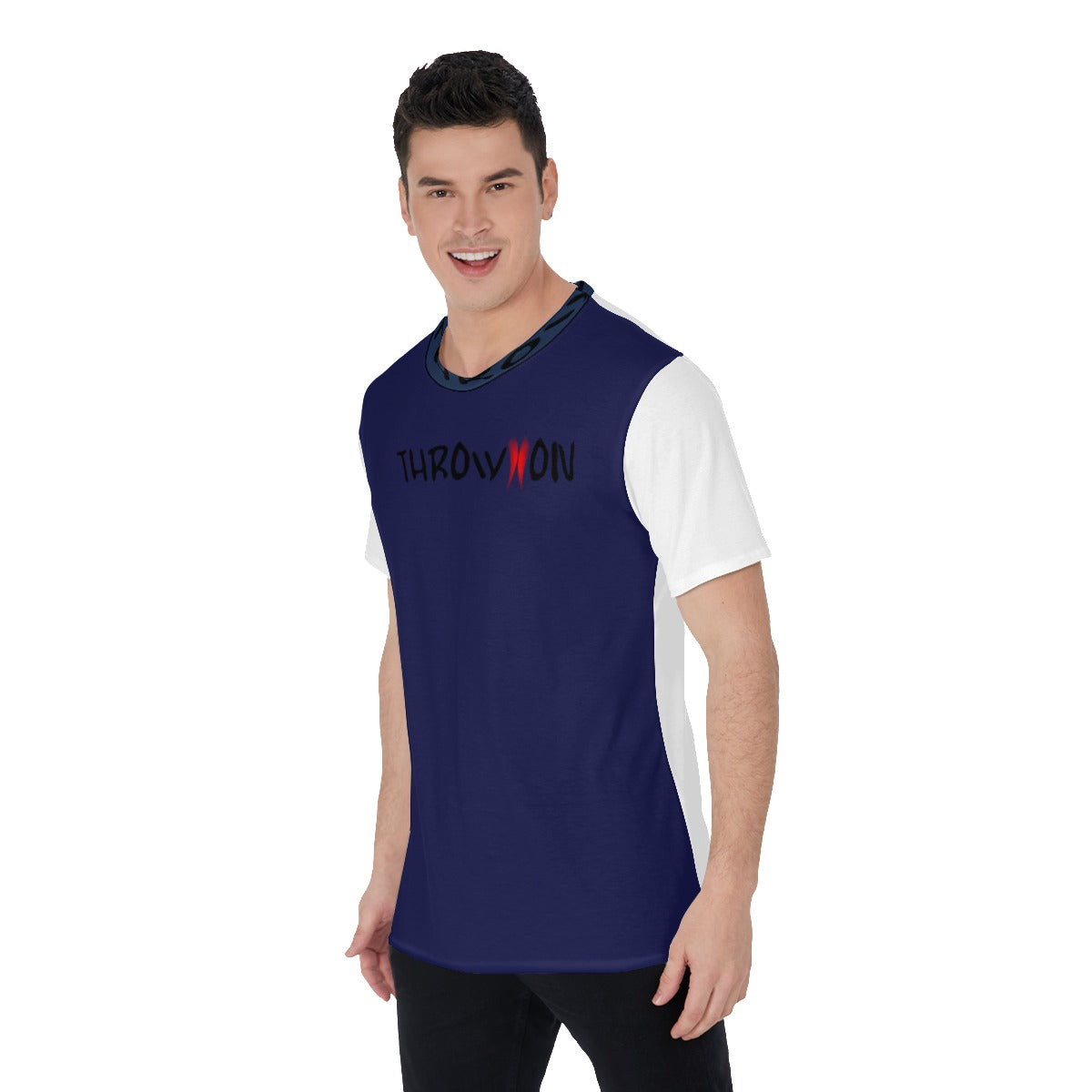 Throw On Multi Men's O-Neck T-Shirt