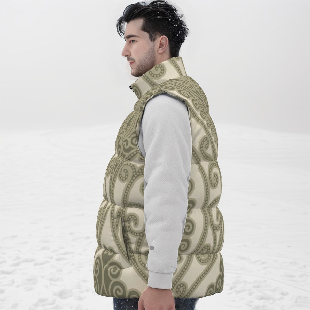 All-Over Print Unisex Down Vest