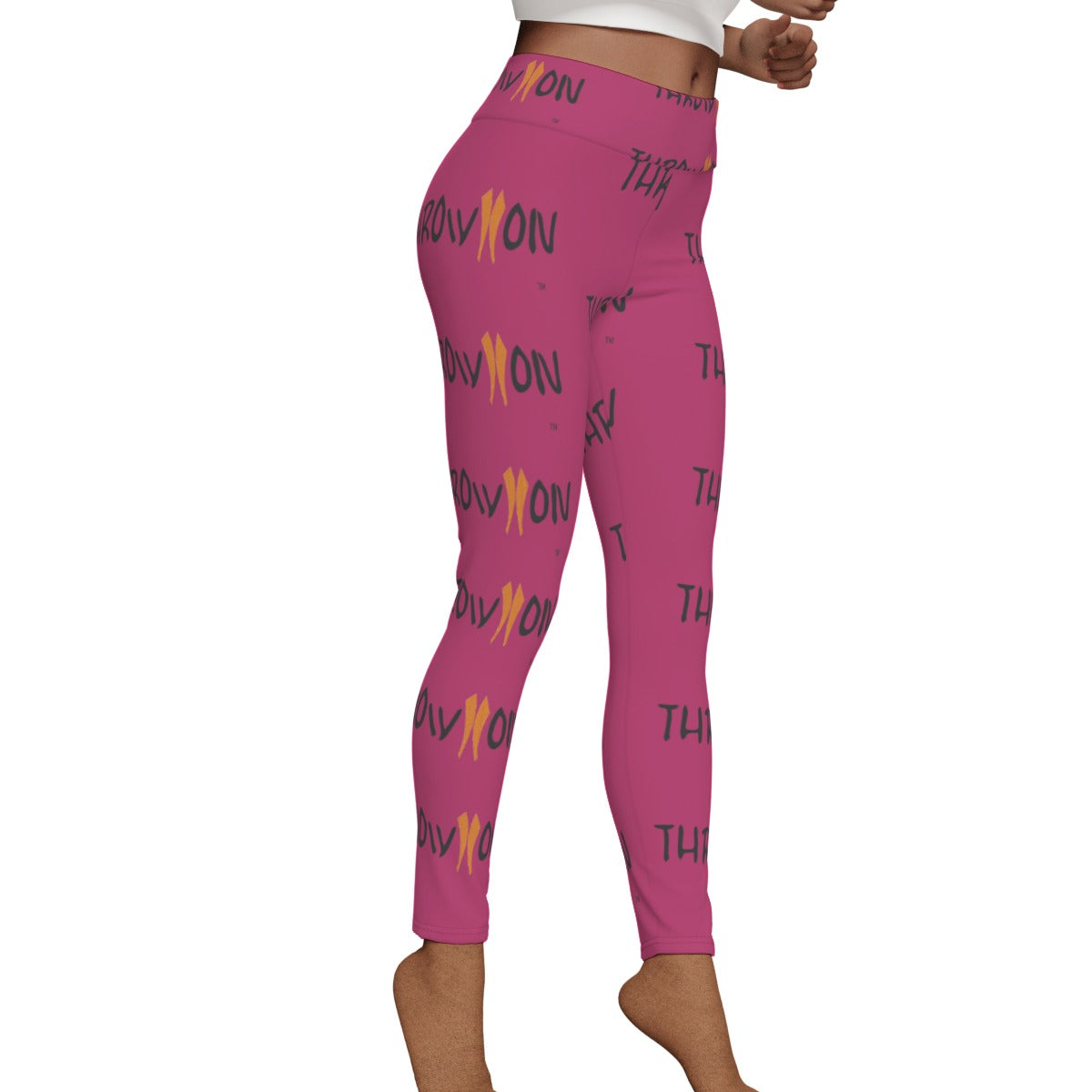 Throw On Women's High Waist Leggings